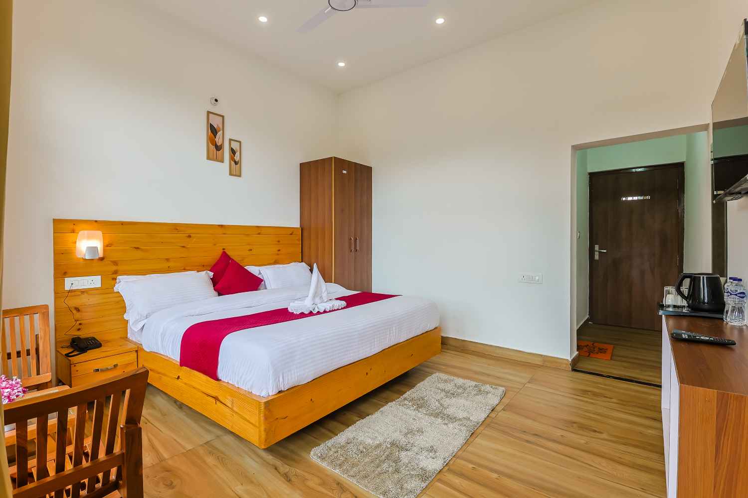 garden view room in mukteshwar